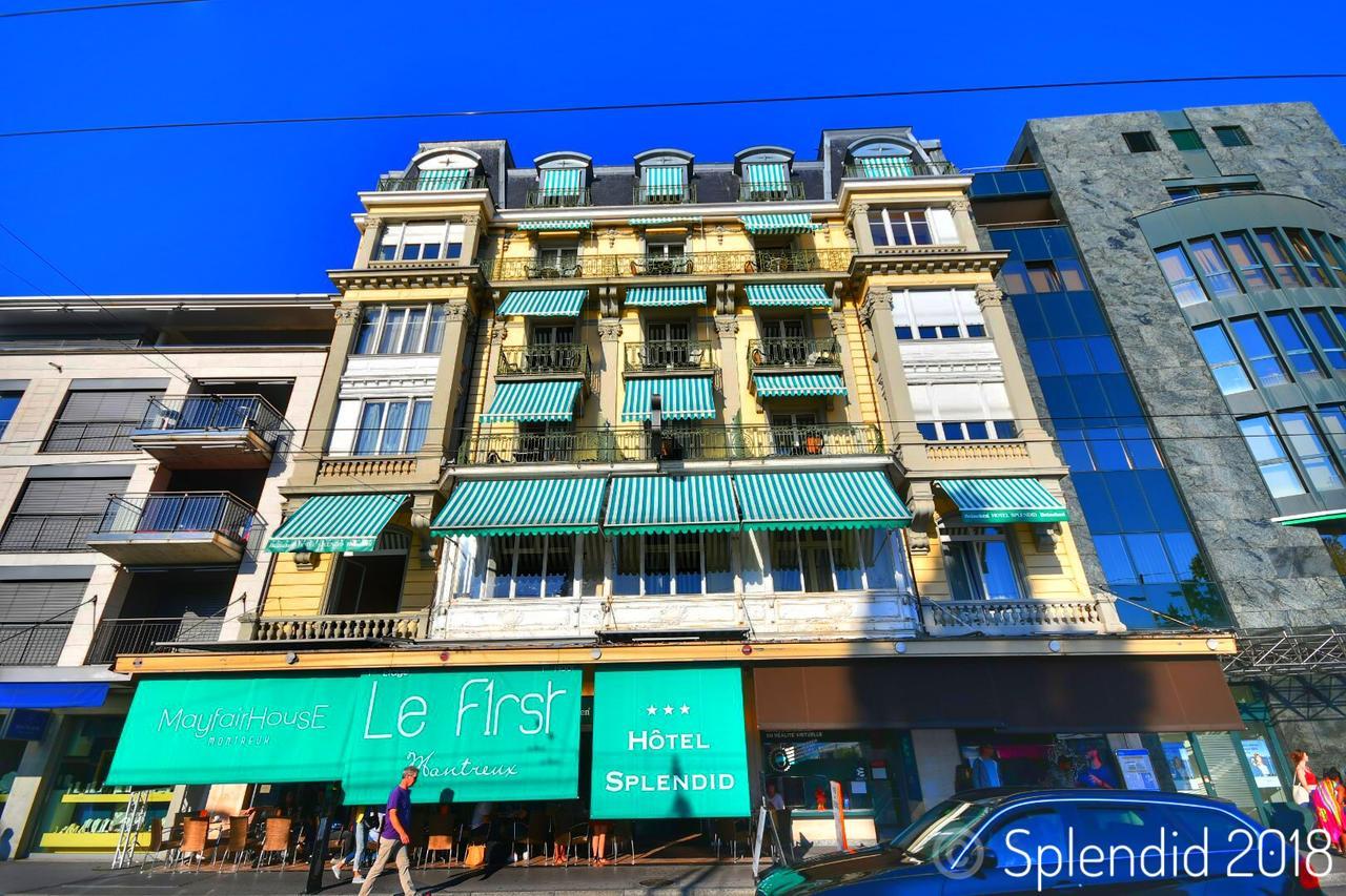 Hotel Splendid Montreux Exterior foto