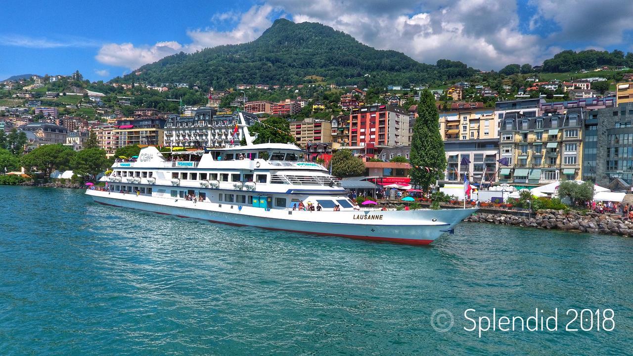 Hotel Splendid Montreux Exterior foto
